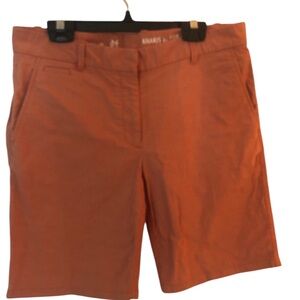 Khakis by GAP Boyfriend roll up orange rust 
4